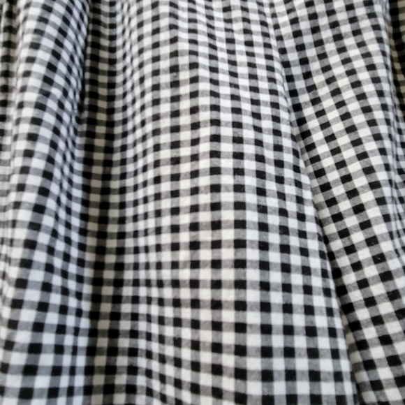 MISA Matos Los Angeles wide leg cropped gingham pant. - Picture 5 of 7